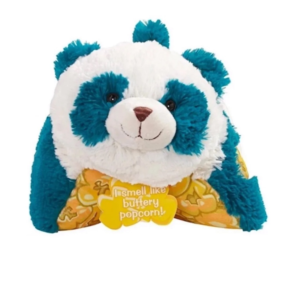 My Pillow Pet Scented Popcorn Panda Plush Doll NEW - Picture 2 of 8